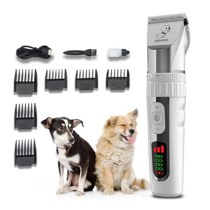 Low Noise Pet Cordless Dog Hair Grooming Clippers